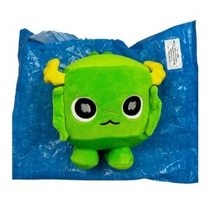 New Big Games Pet Simulator 99 Hydra Plush Green Square Collectible Roblox 6 in